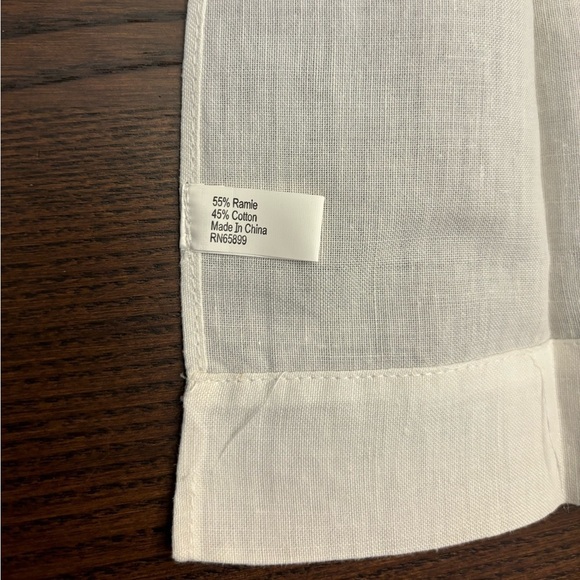 Chesapeake Trading Company Embroidered Christmas Stork Napkin Cloth 14X20” - Picture 4 of 6